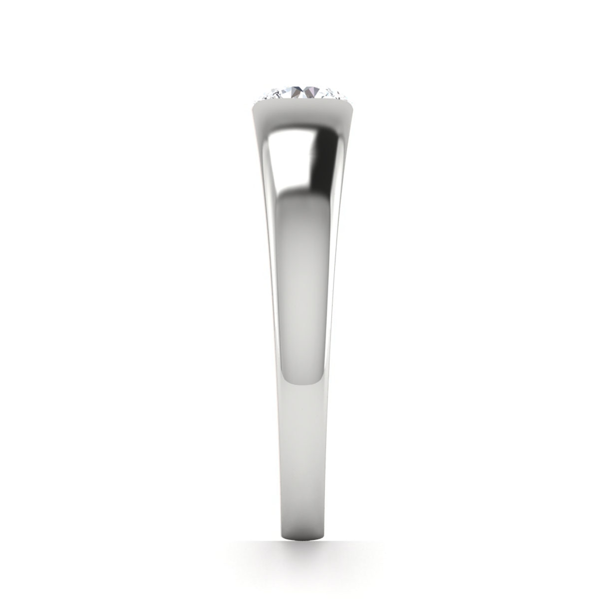Millie in 18k White Gold — view 4
