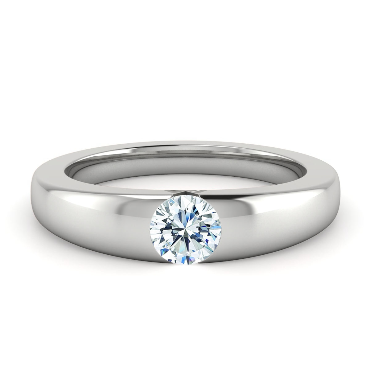 Millie in 18k White Gold