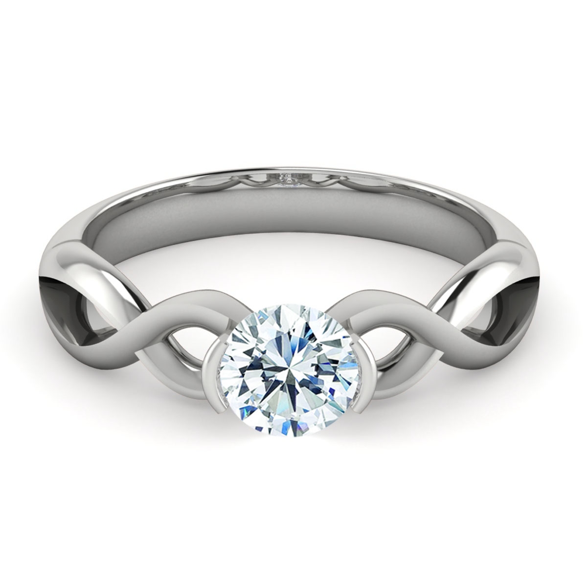 Naja in 18k White Gold