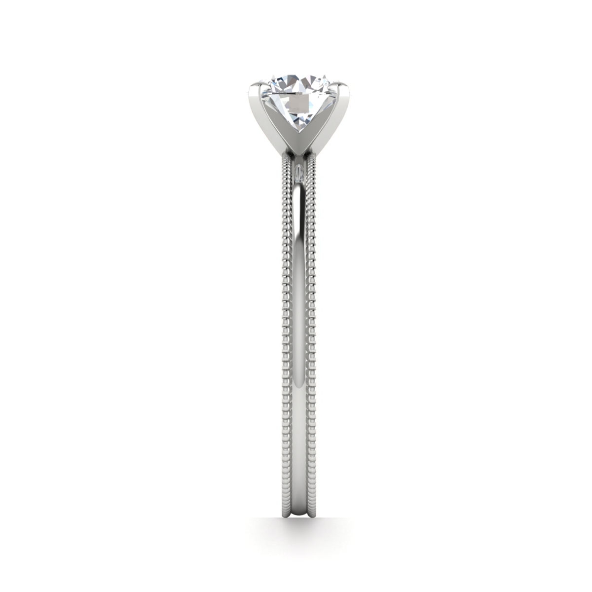 Noa in 18k White Gold — view 4