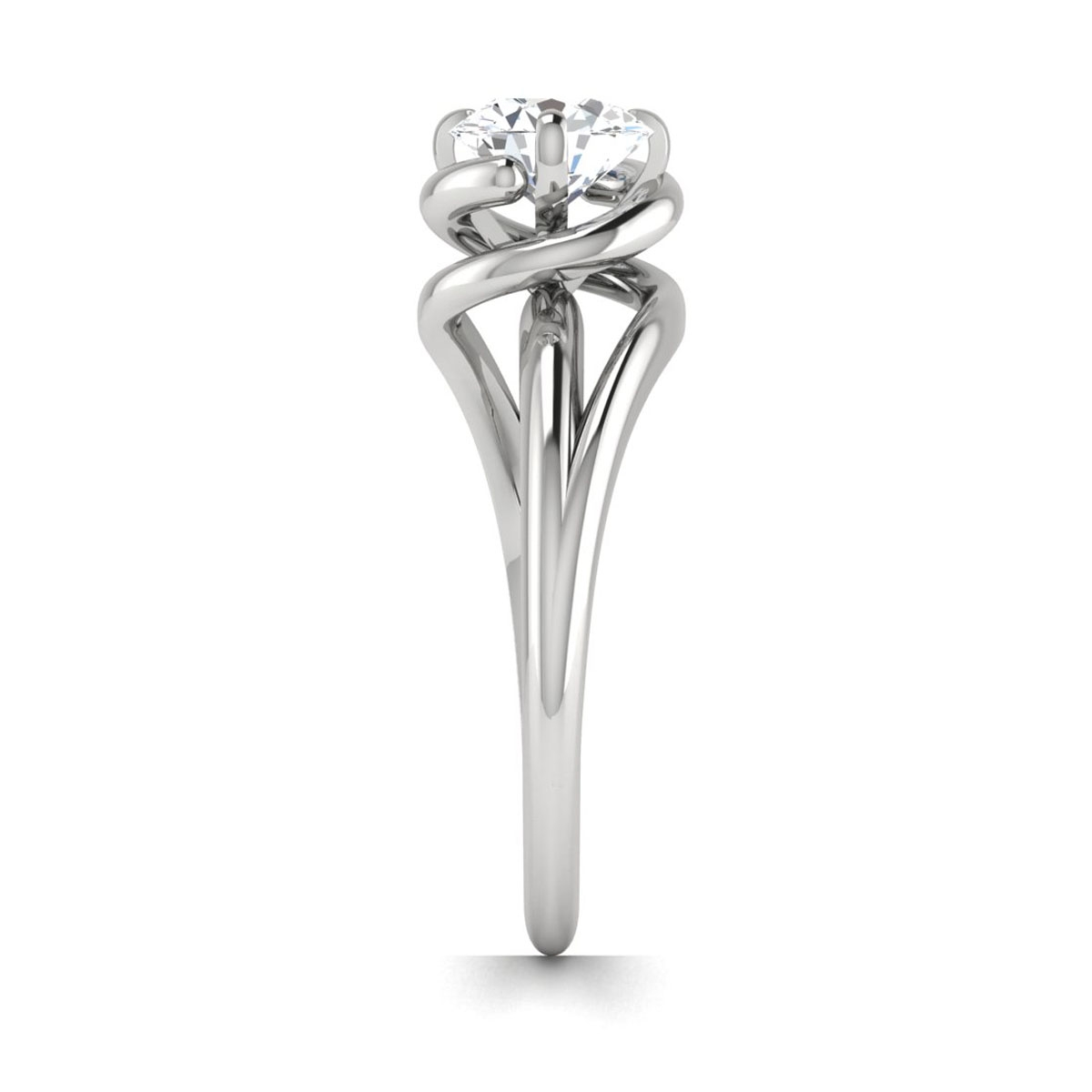Oriana in 18k White Gold — view 4