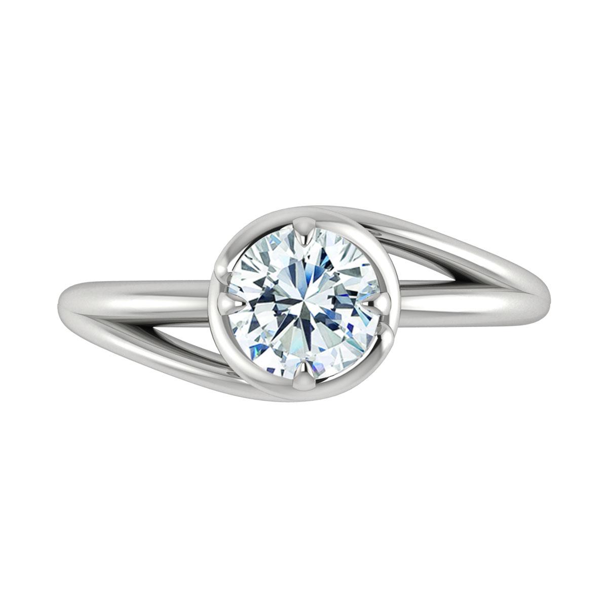 Oriana in 18k White Gold — view 5