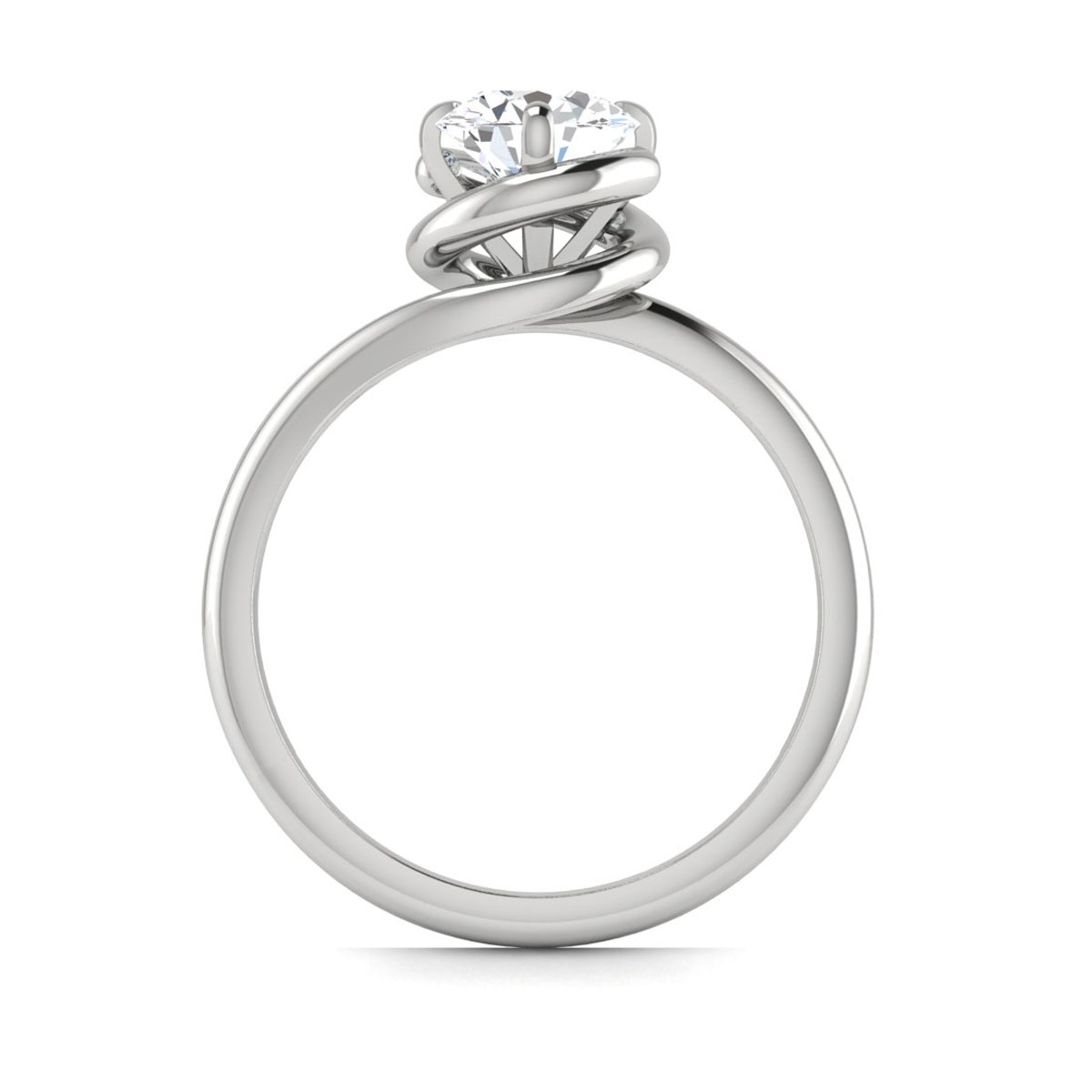 Oriana in 18k White Gold — view 2