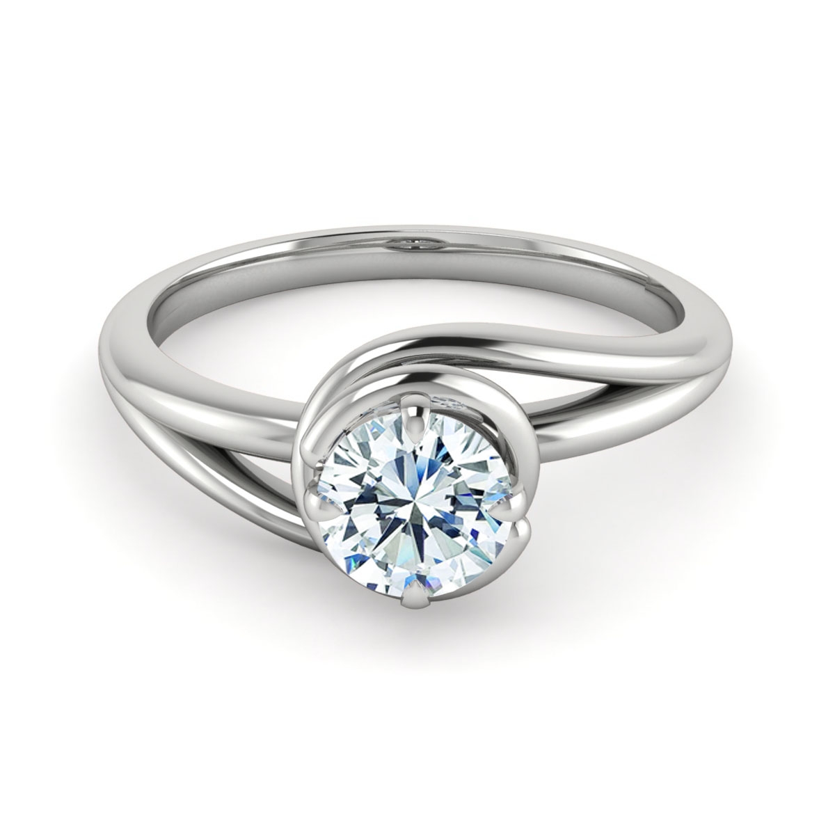 Oriana in 18k White Gold