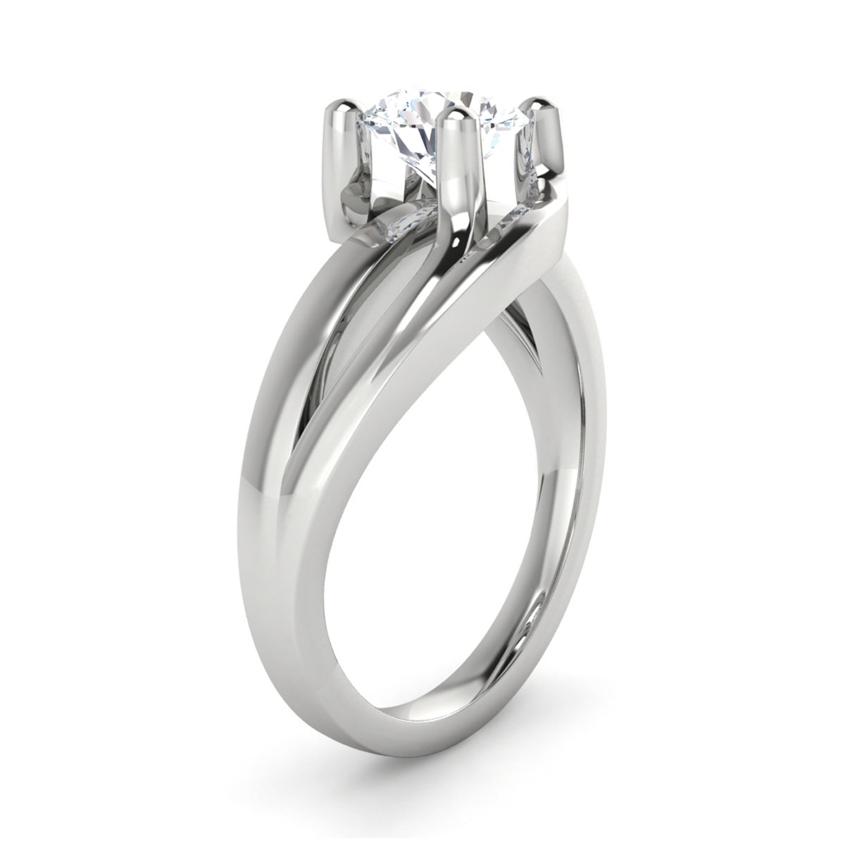 Priya in 18k White Gold — view 3