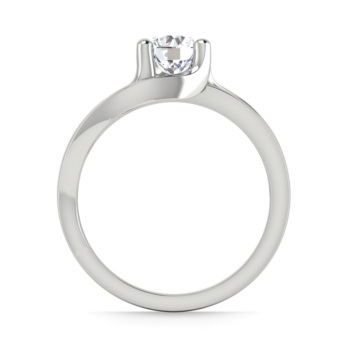Priya in 18k White Gold — view 2