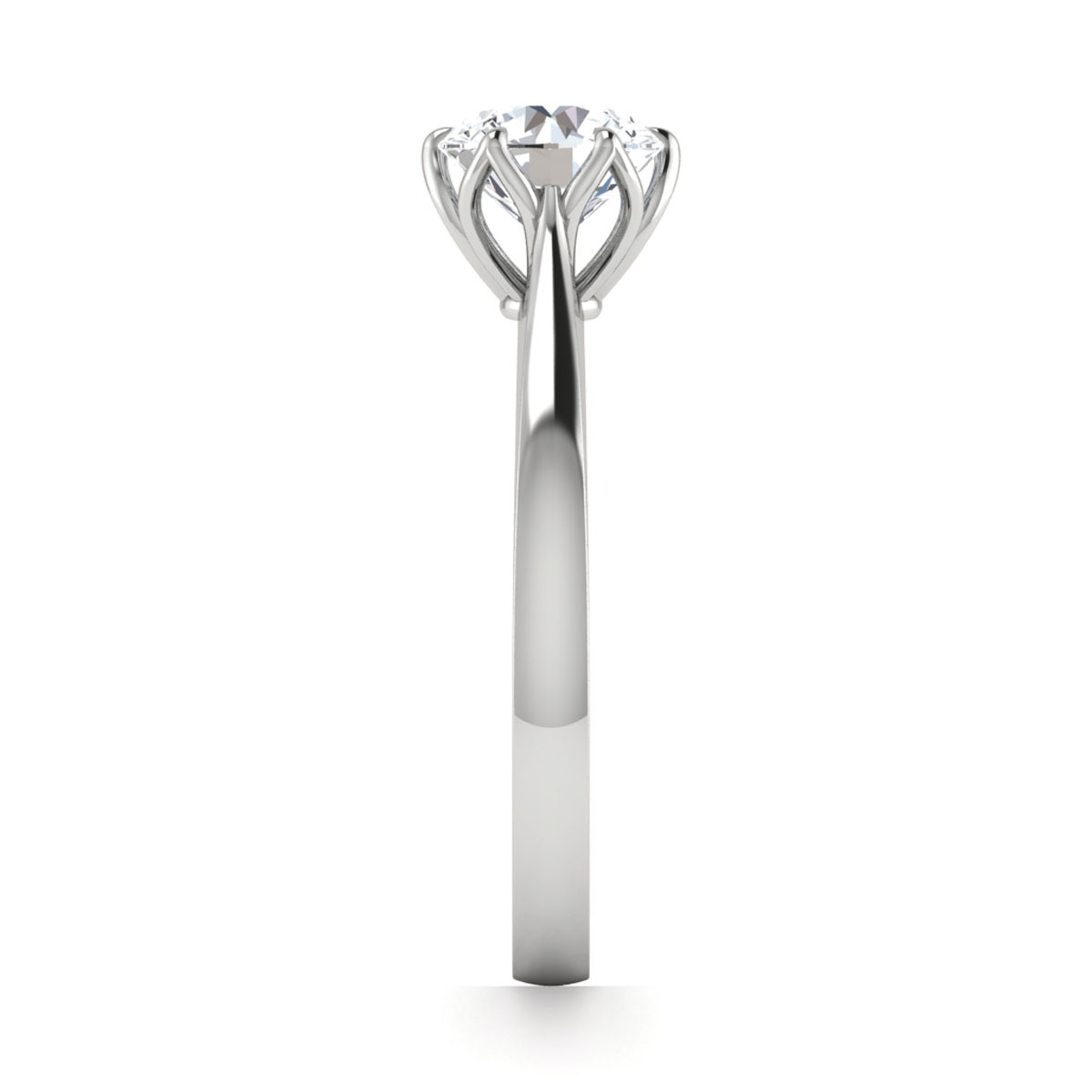 Reet in 18k White Gold — view 4