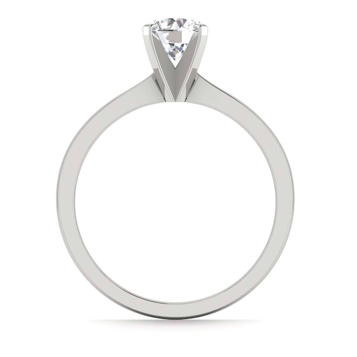 Rin in 18k White Gold — view 2