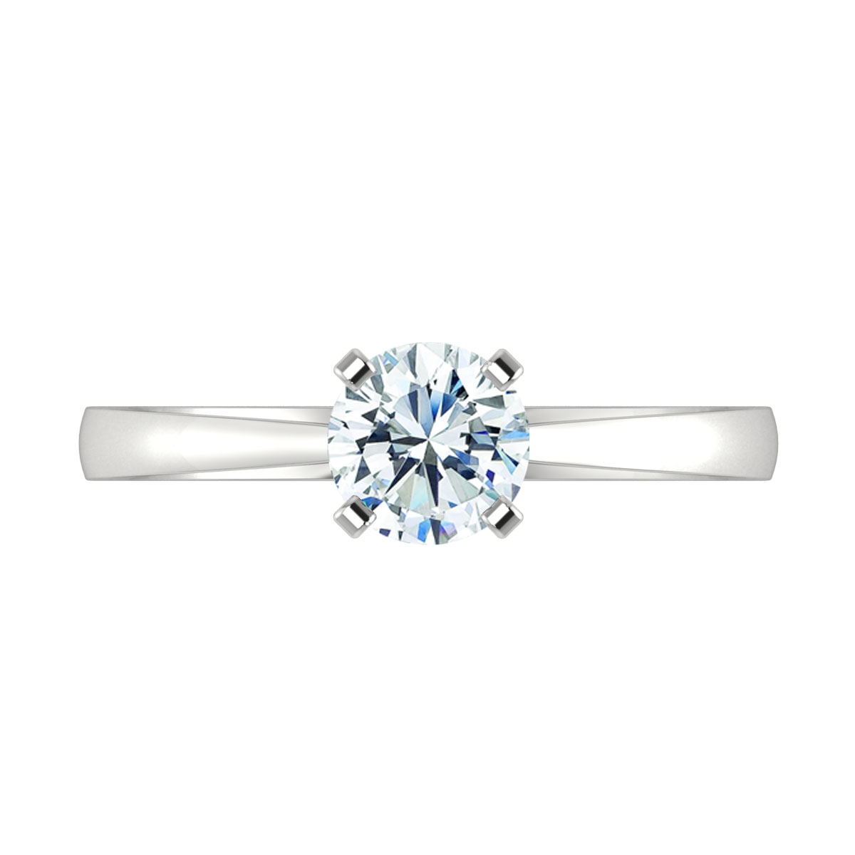 Rin in 18k White Gold — view 5