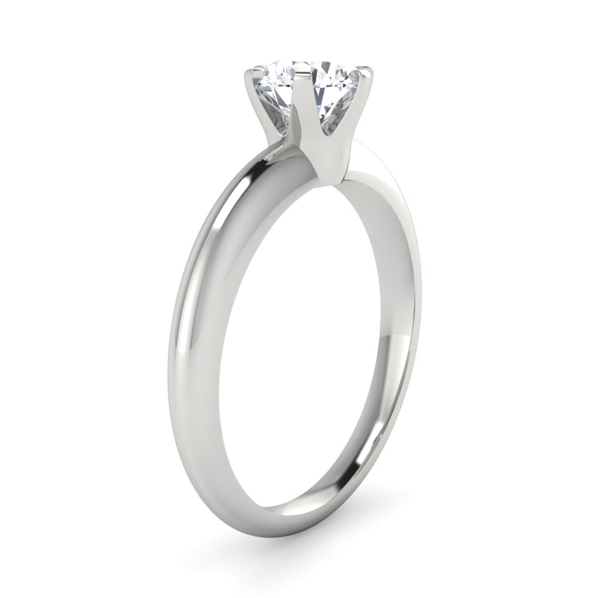 Romance in 18k White Gold — view 3