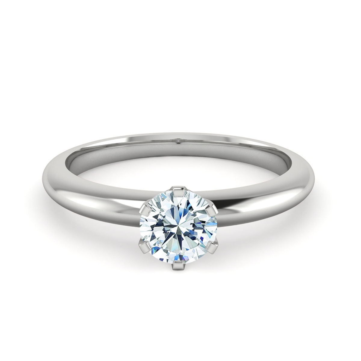 Romance in 18k White Gold