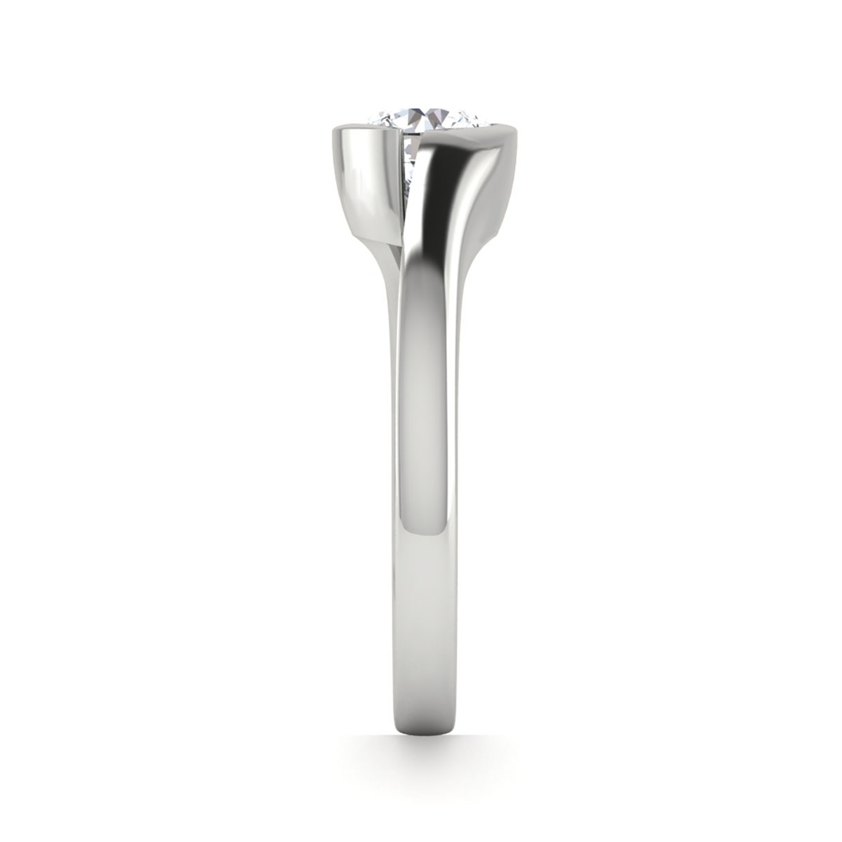 Rosa in 18k White Gold — view 4