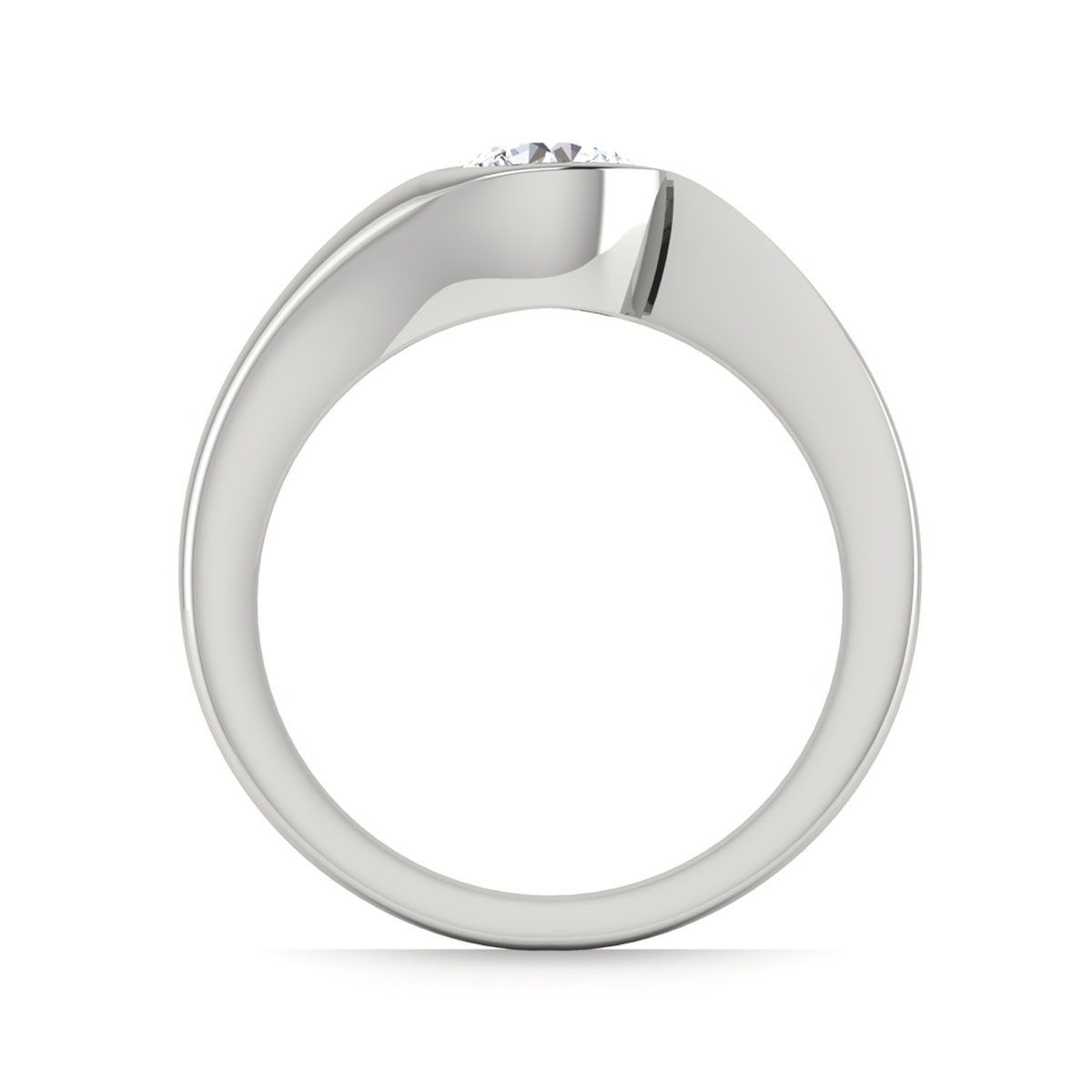 Rosa in 18k White Gold — view 2