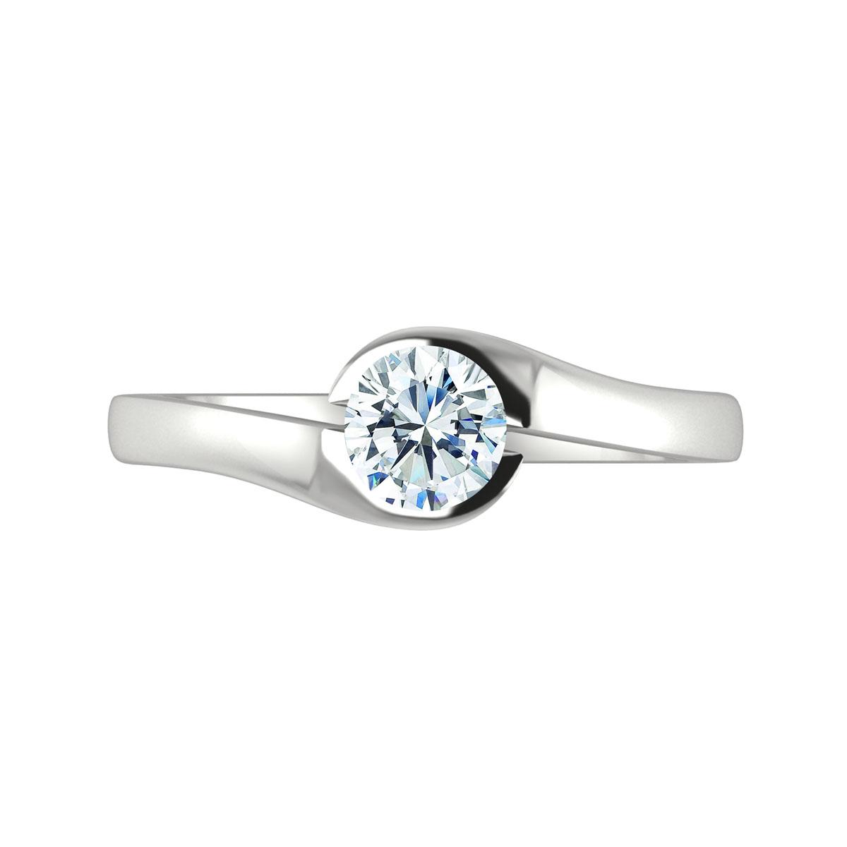 Rosa in 18k White Gold — view 5