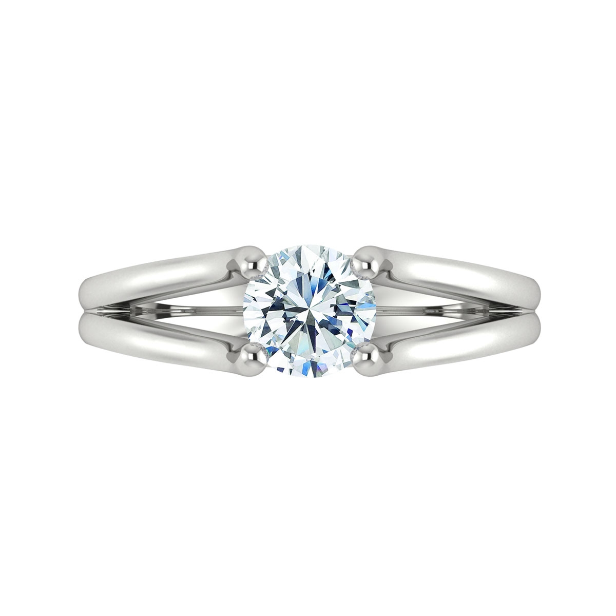 Saki in 18k White Gold — view 5