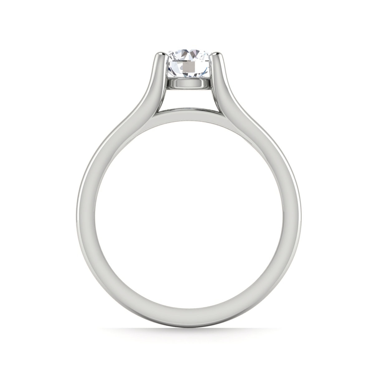 Saki in 18k White Gold — view 2