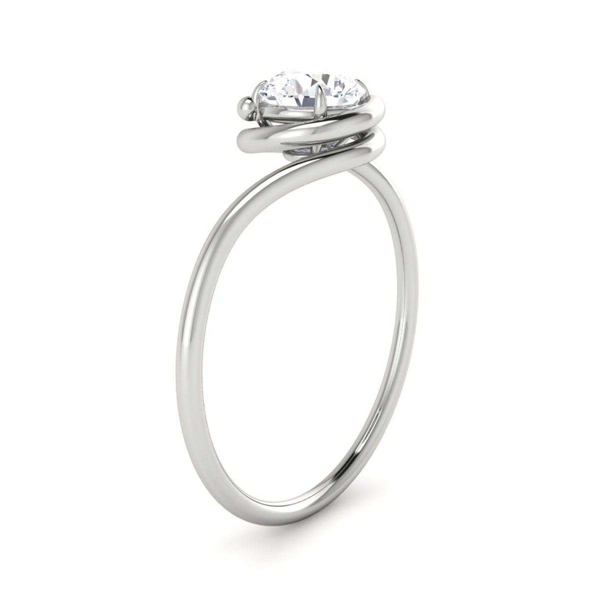 Sakshi in 18k White Gold — view 3