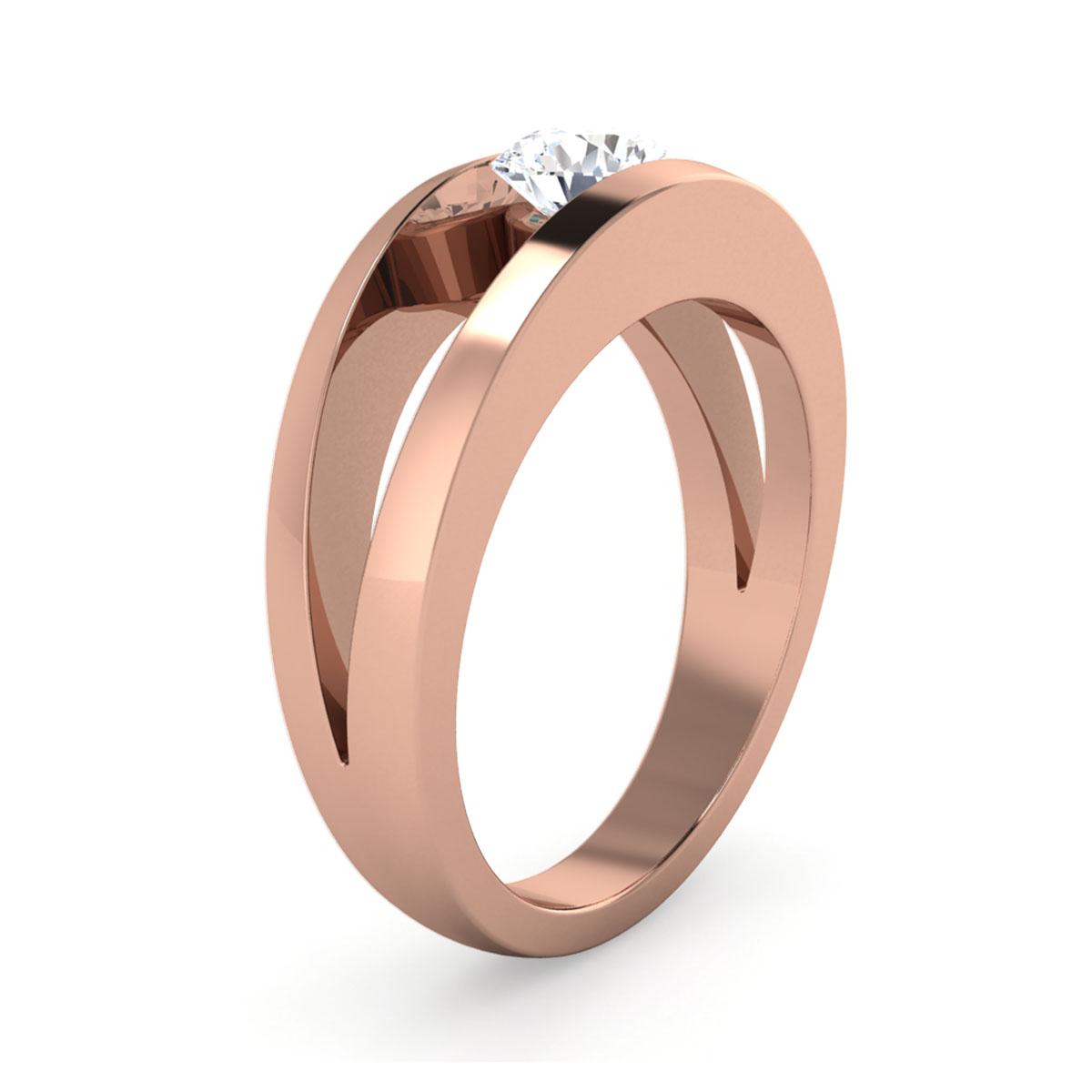 Sally in 18k Rose Gold — view 3