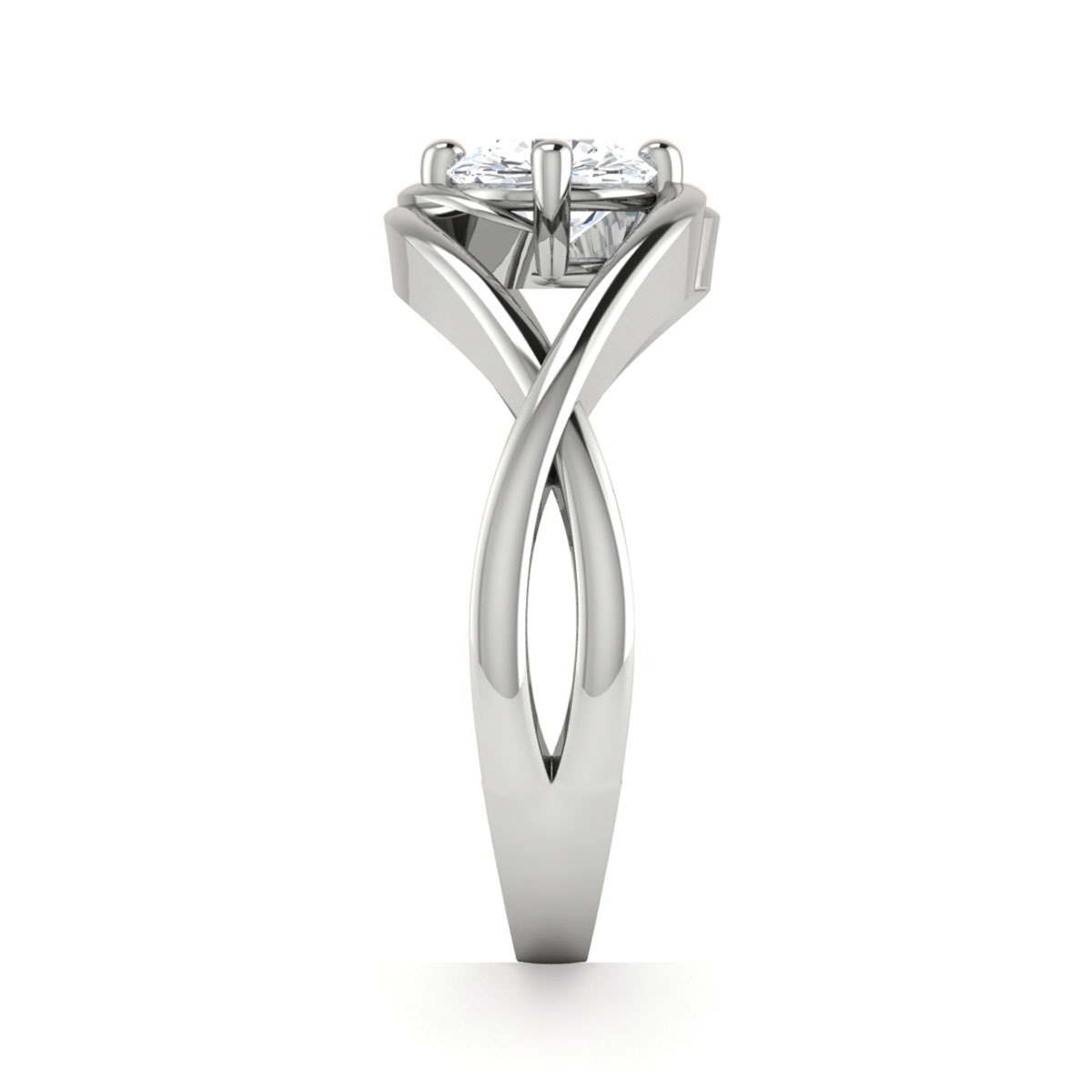 Summer in 18k White Gold — view 4