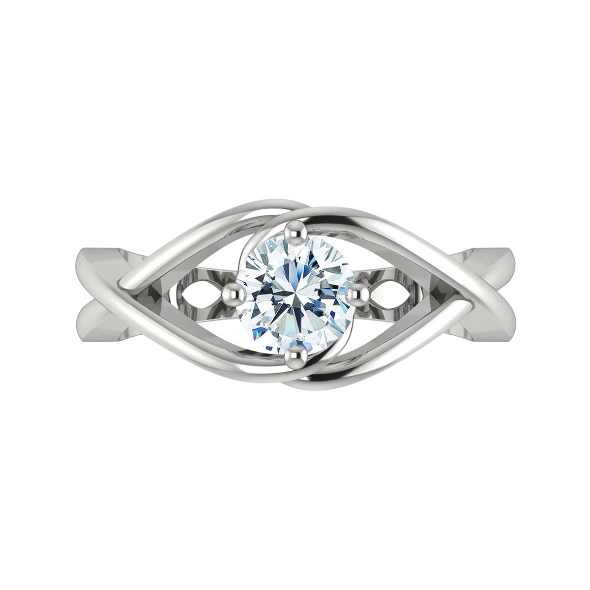 Summer in 18k White Gold — view 5