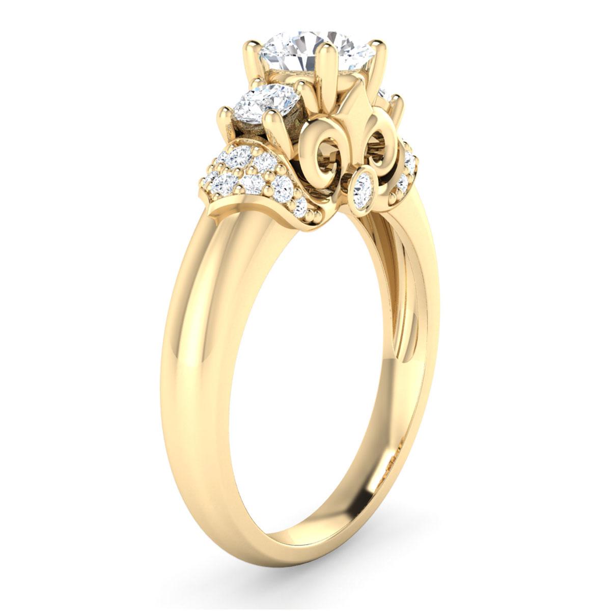 Pari in 18k Yellow Gold — view 3