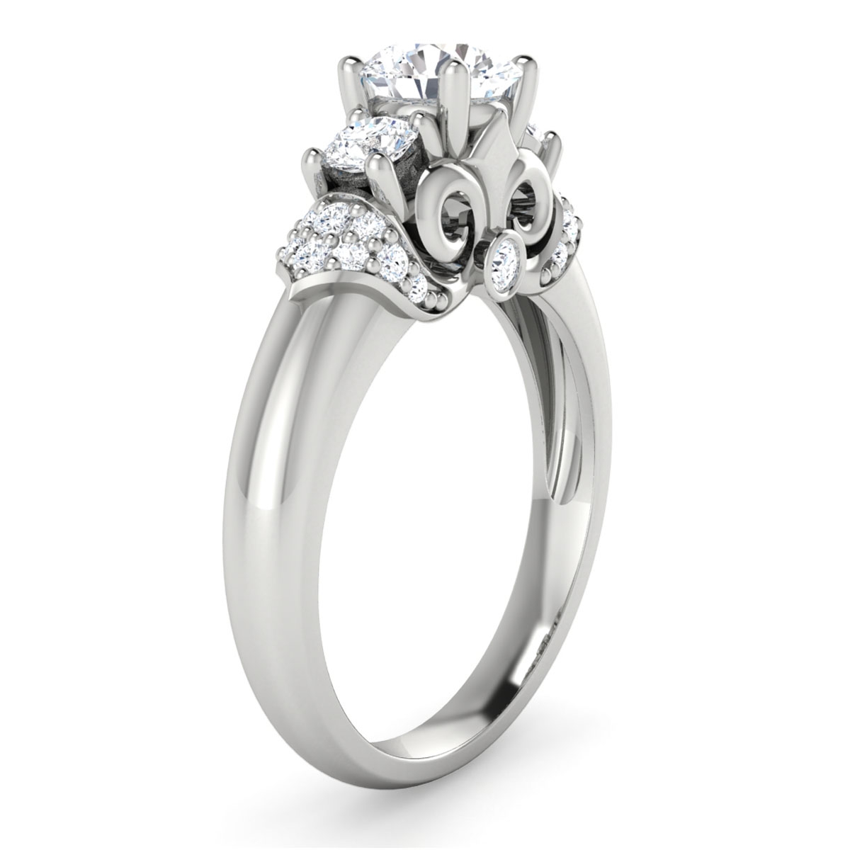 Pari in 18k White Gold — view 3