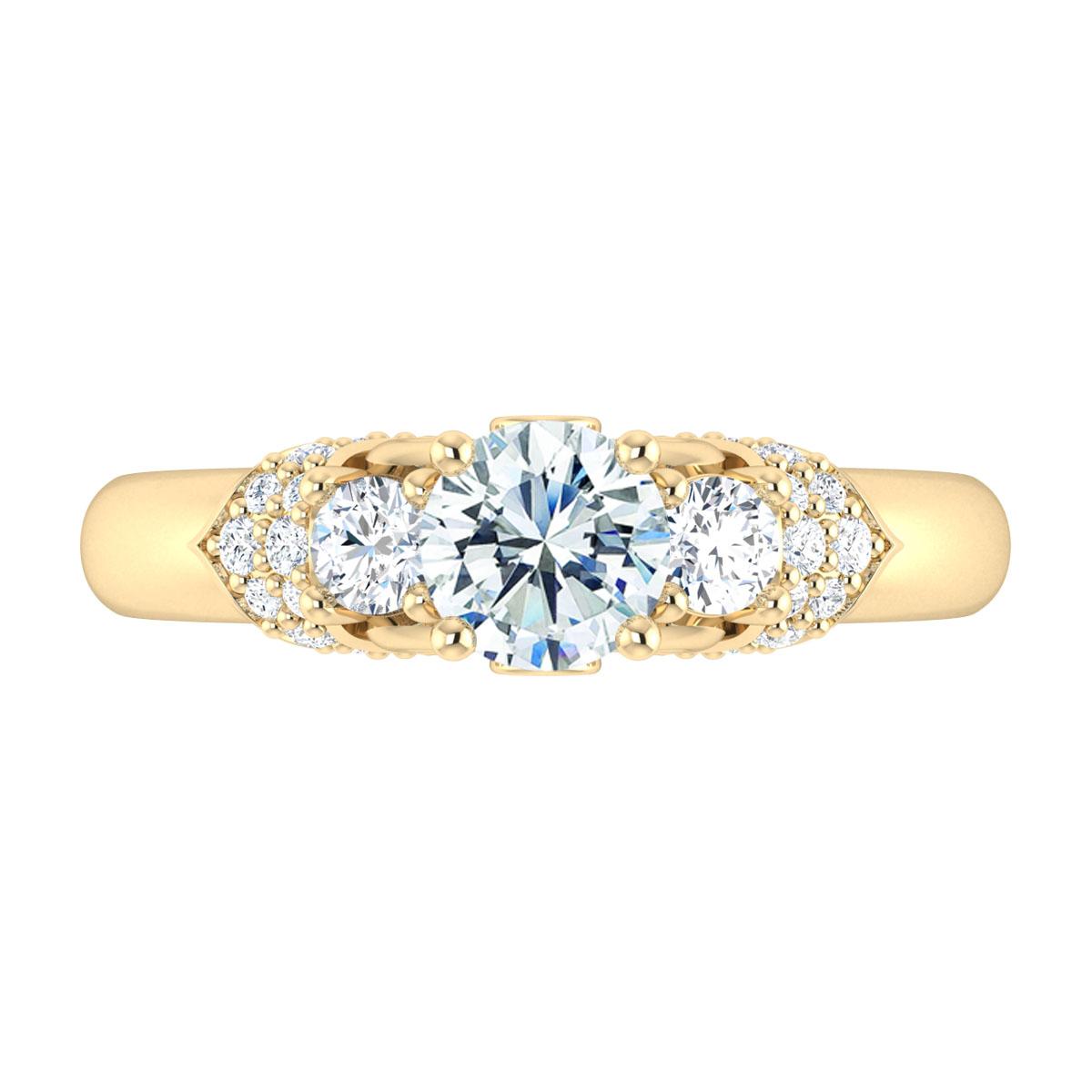 Pari in 18k Yellow Gold — view 5