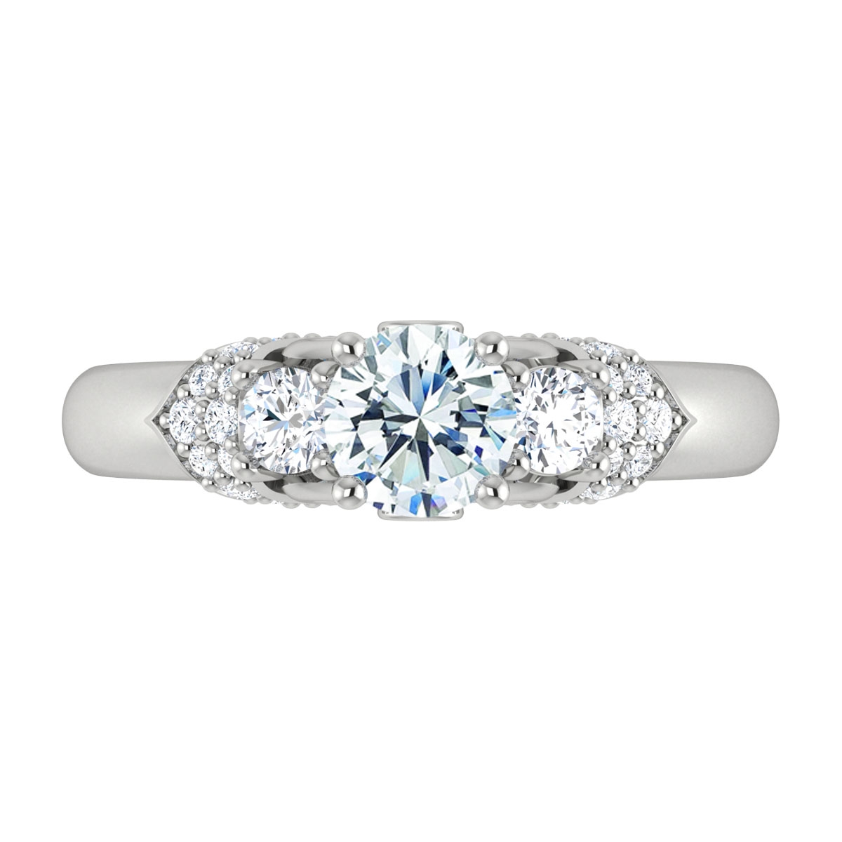 Pari in 18k White Gold — view 5