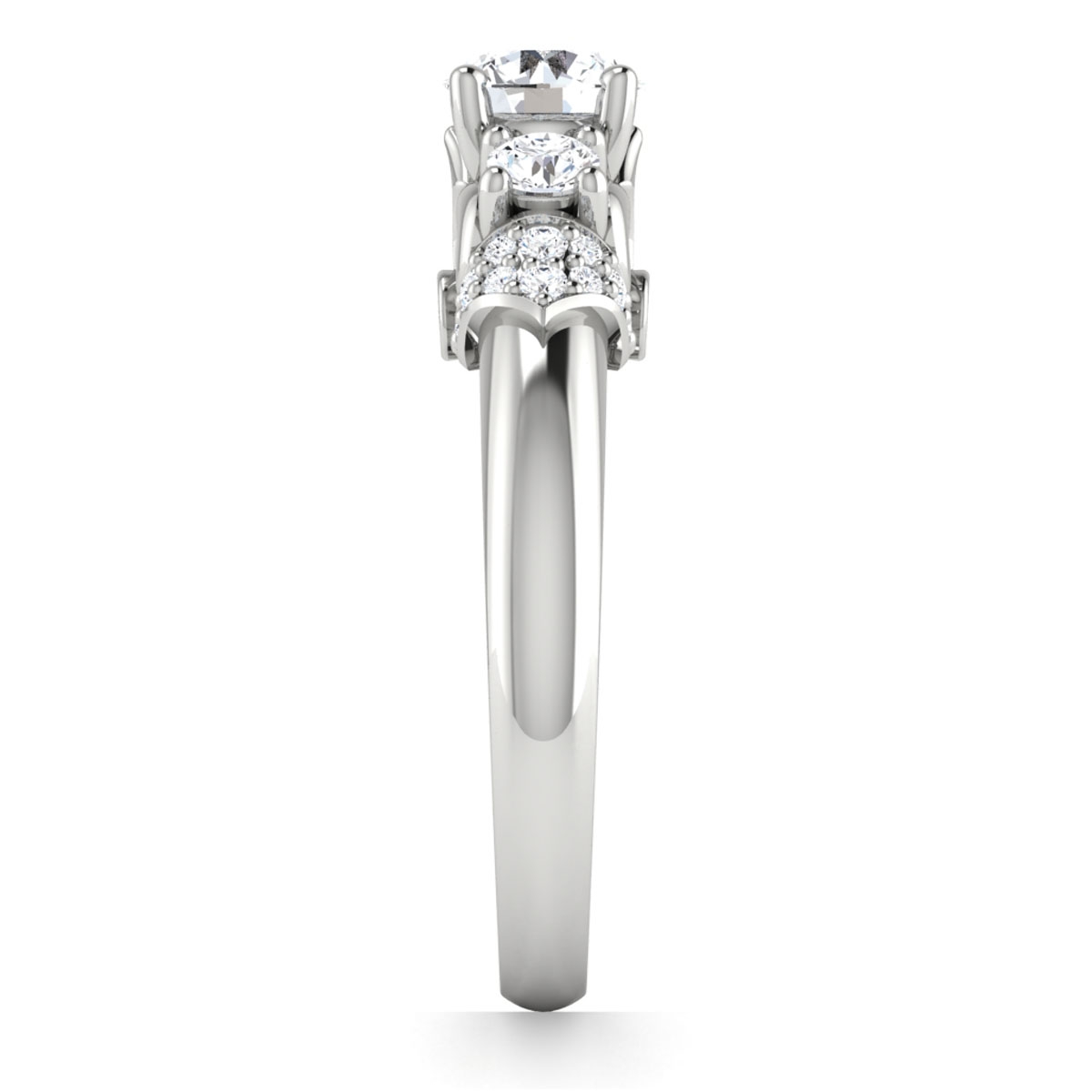 Pari in 18k White Gold — view 4