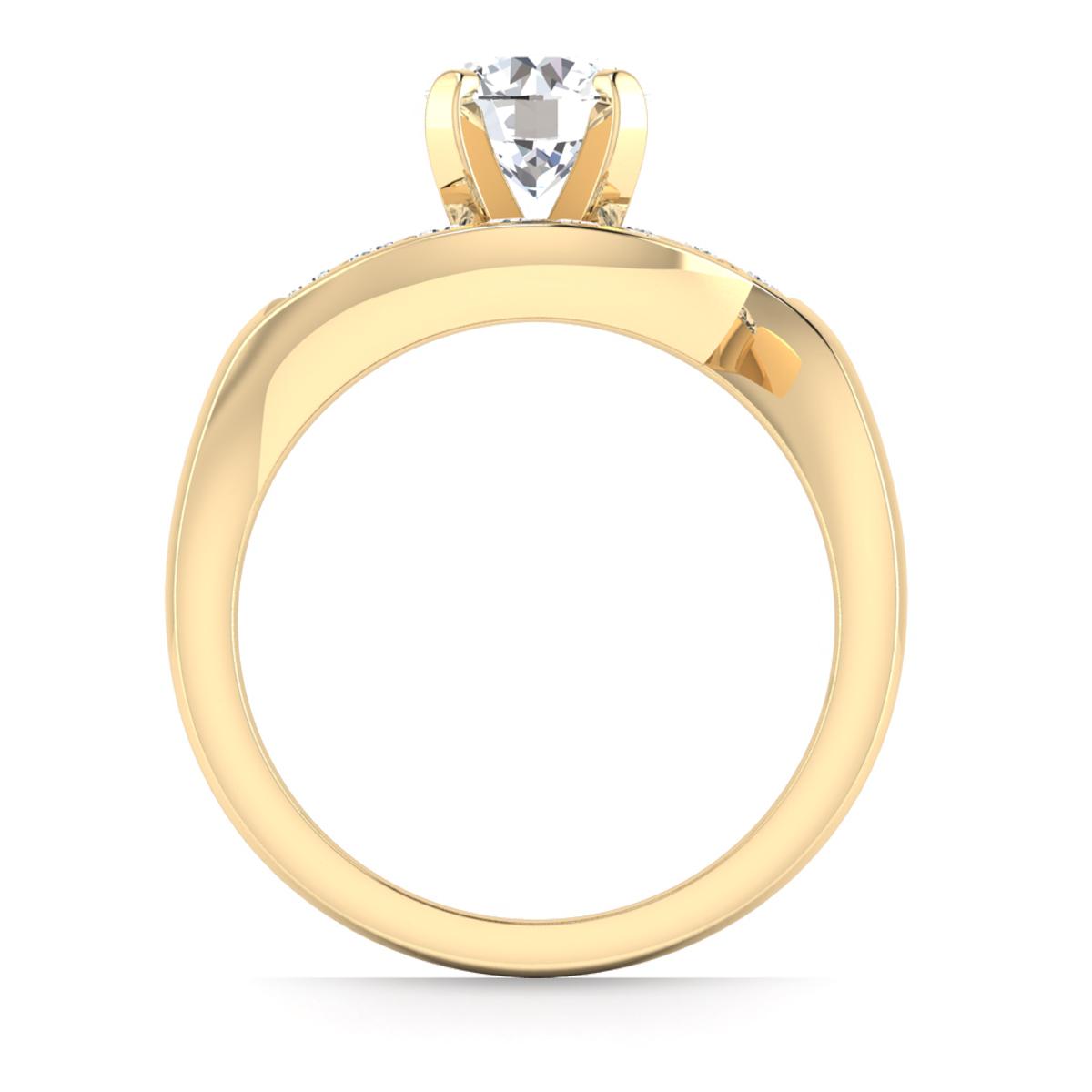 Bea in 18k Yellow Gold — view 2