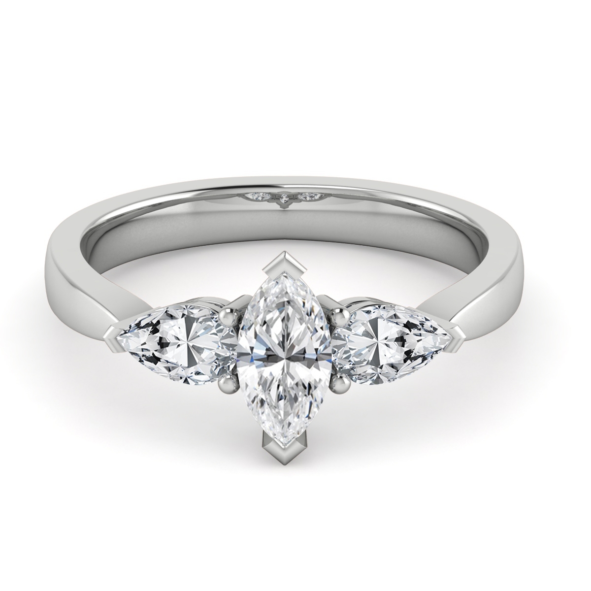 Bethany in 18k White Gold