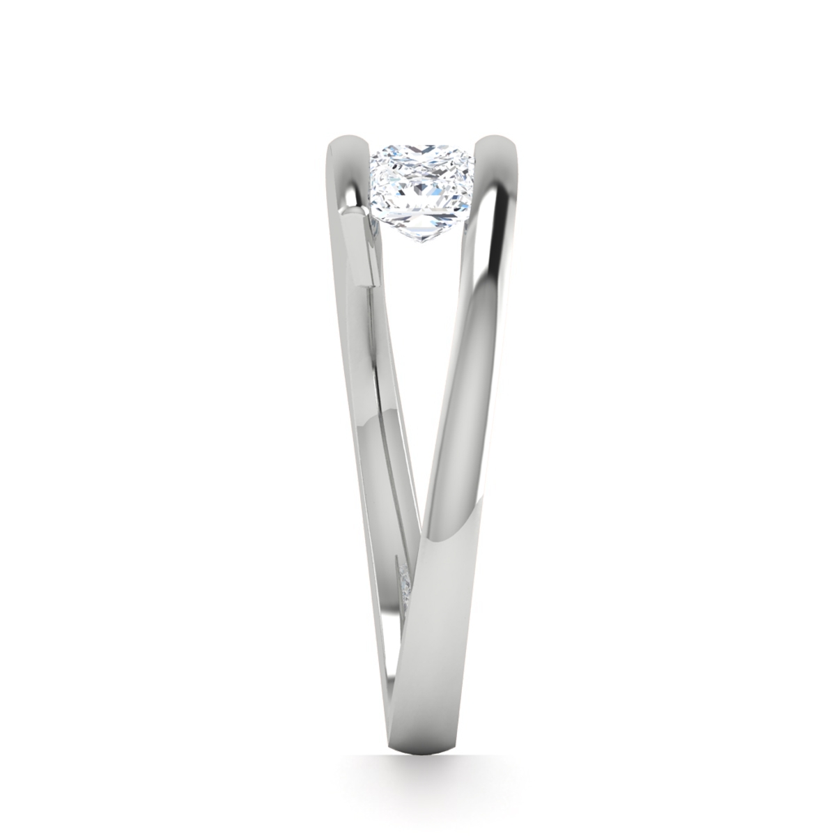 Caitlin in 18k White Gold — view 4