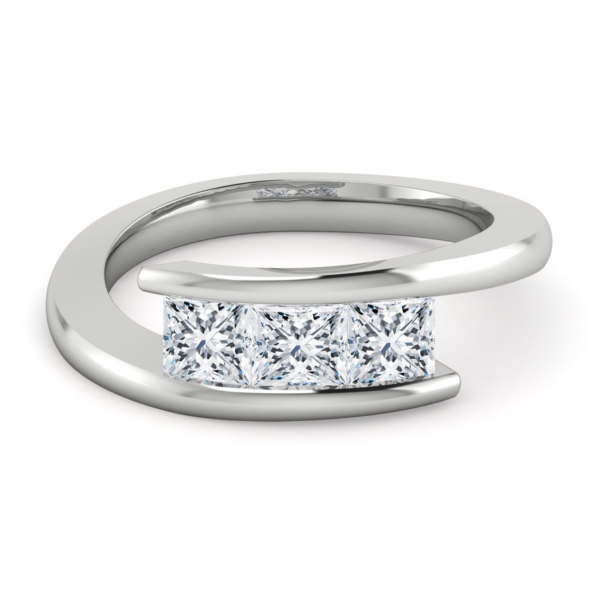 Caitlin in 18k White Gold