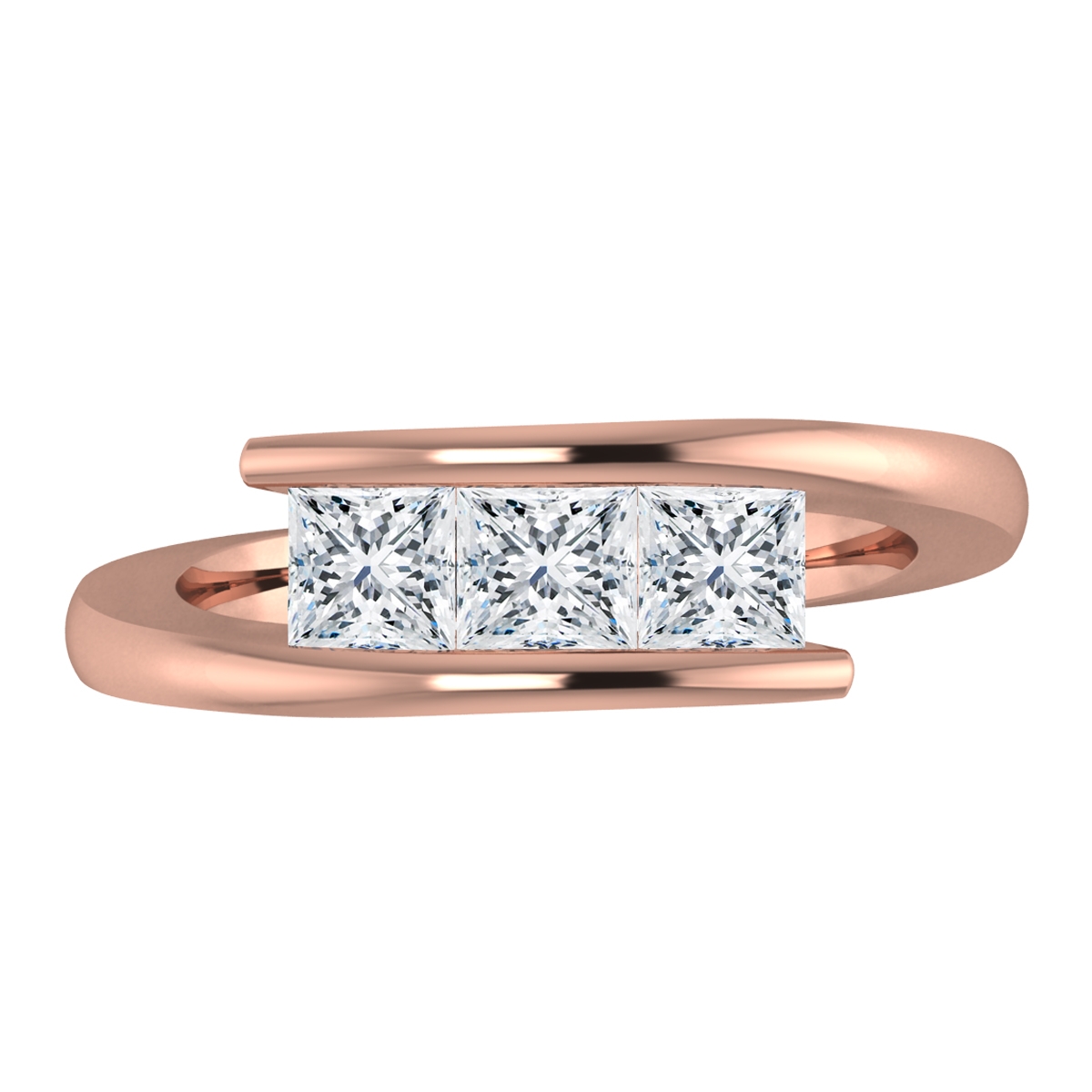 Caitlin in 18k Rose Gold — view 5