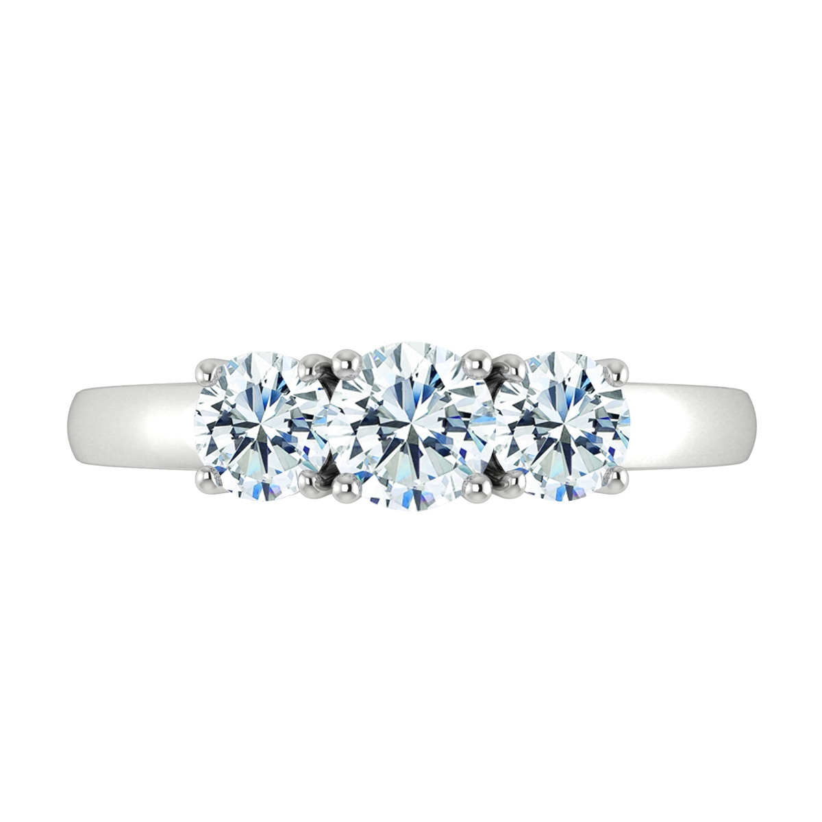 Carmen in 18k White Gold — view 5