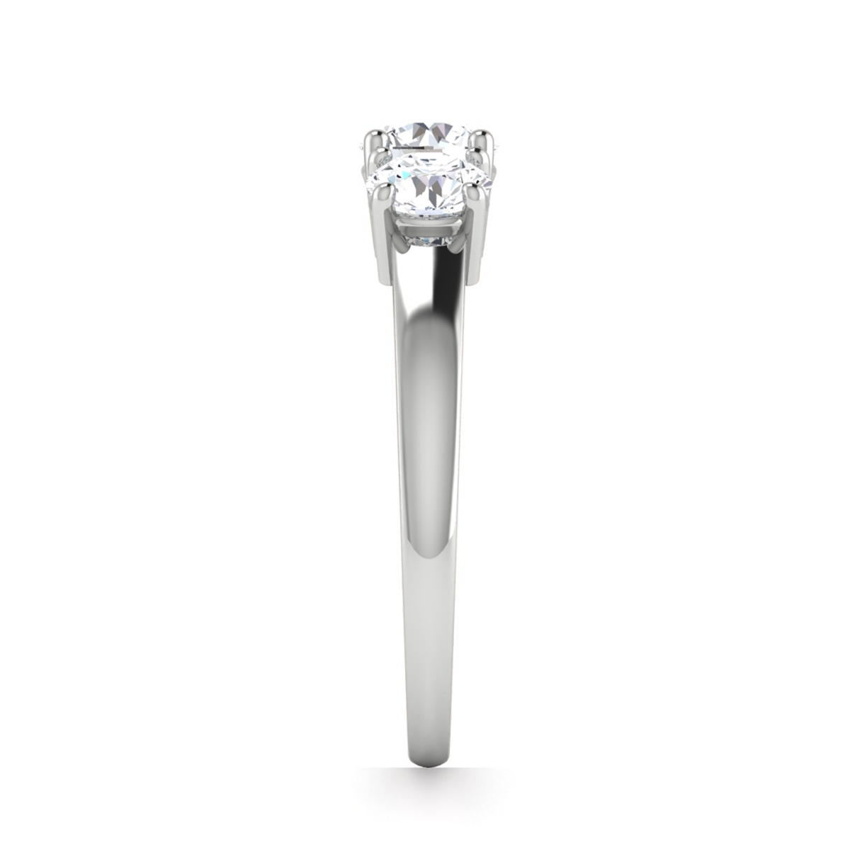 Carmen in 18k White Gold — view 4