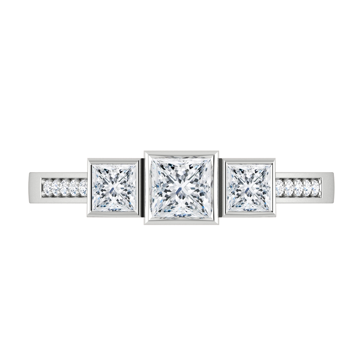 Esme in 18k White Gold — view 5