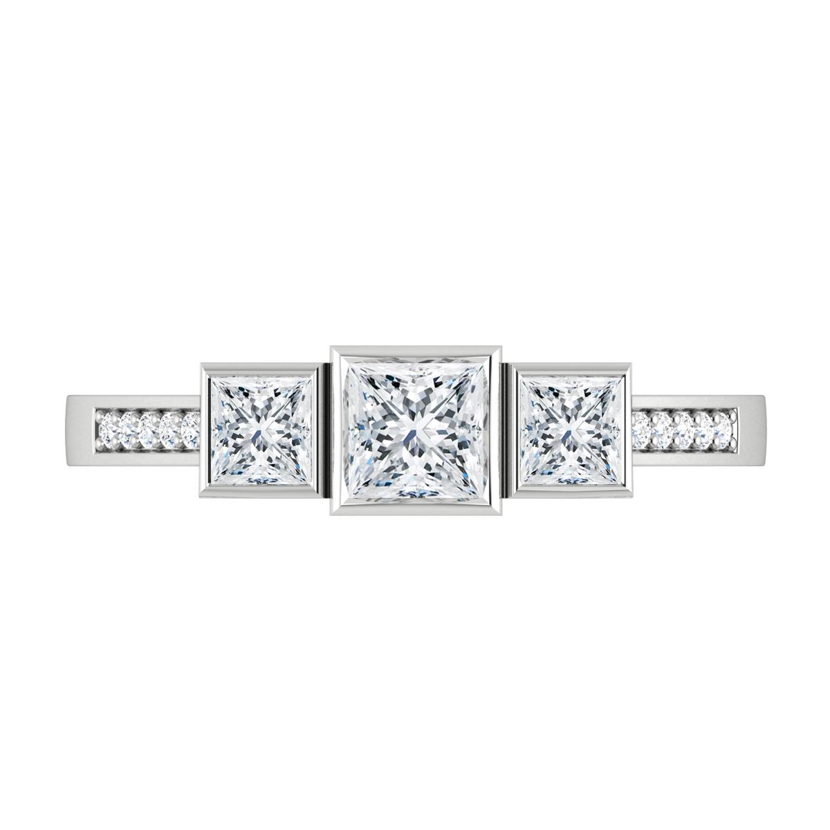 Esme in 18k White Gold — view 5