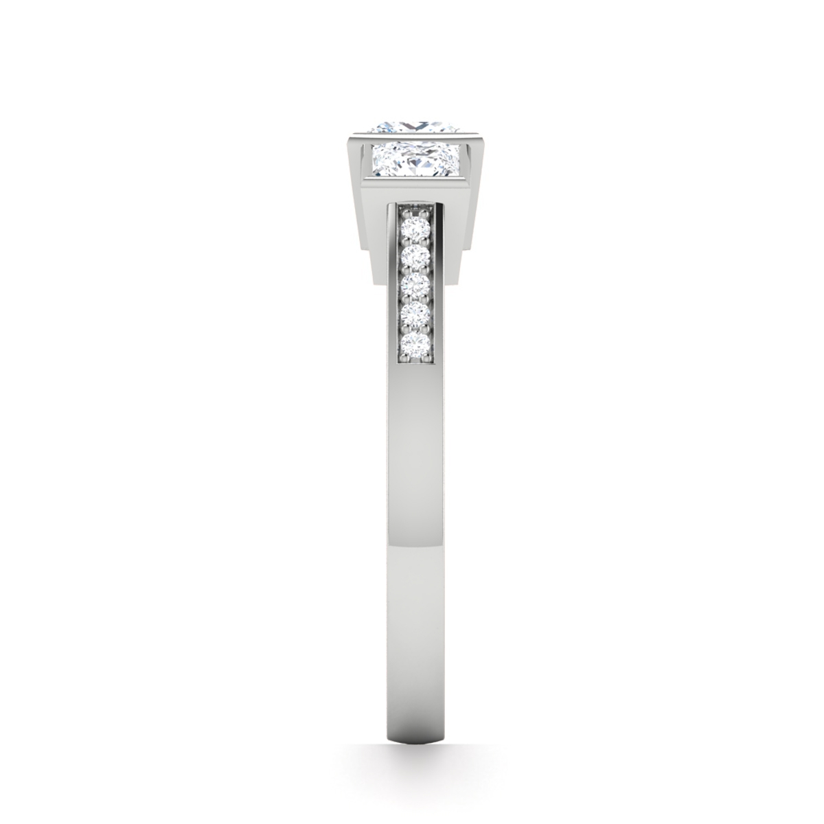 Esme in 18k White Gold — view 4