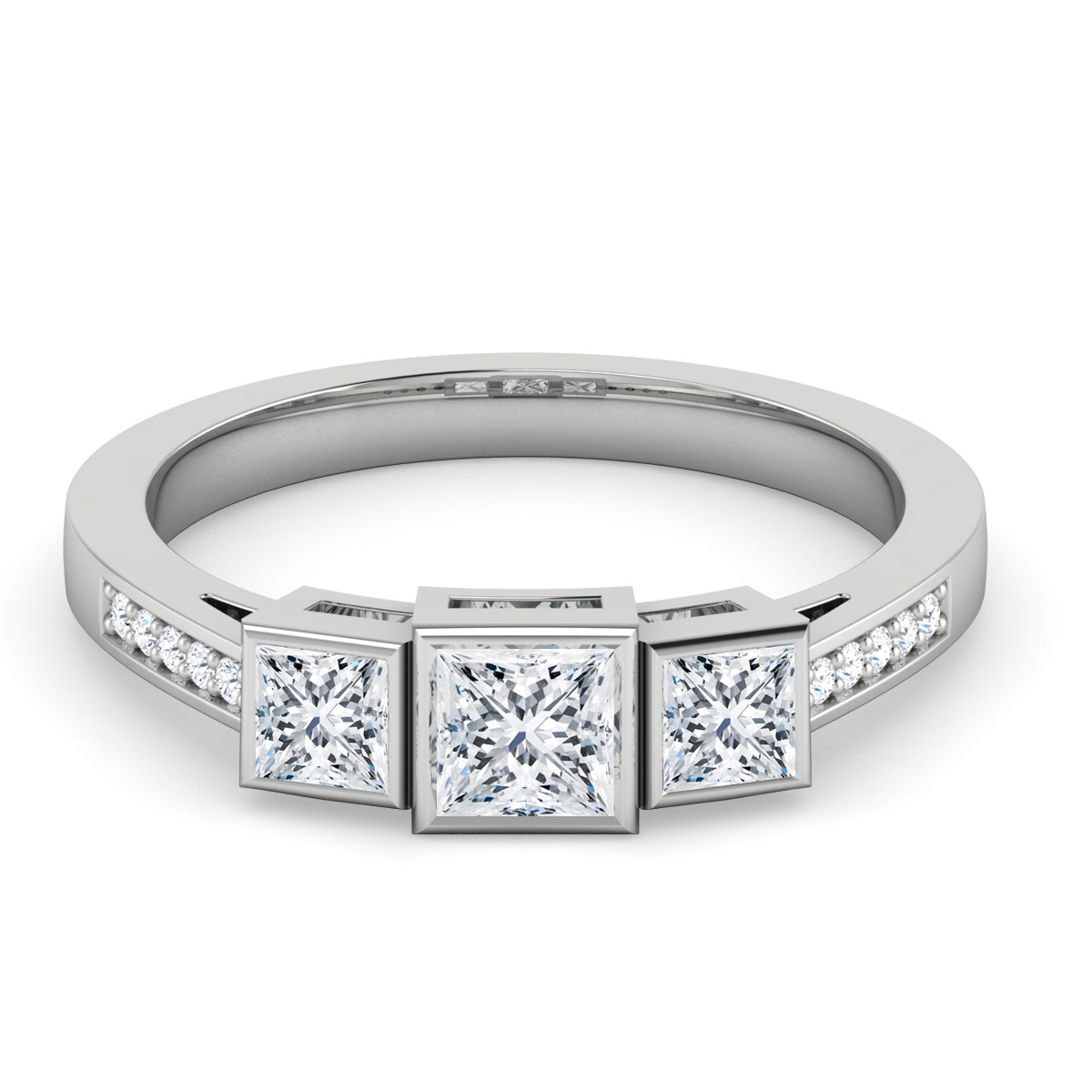 Esme in 18k White Gold