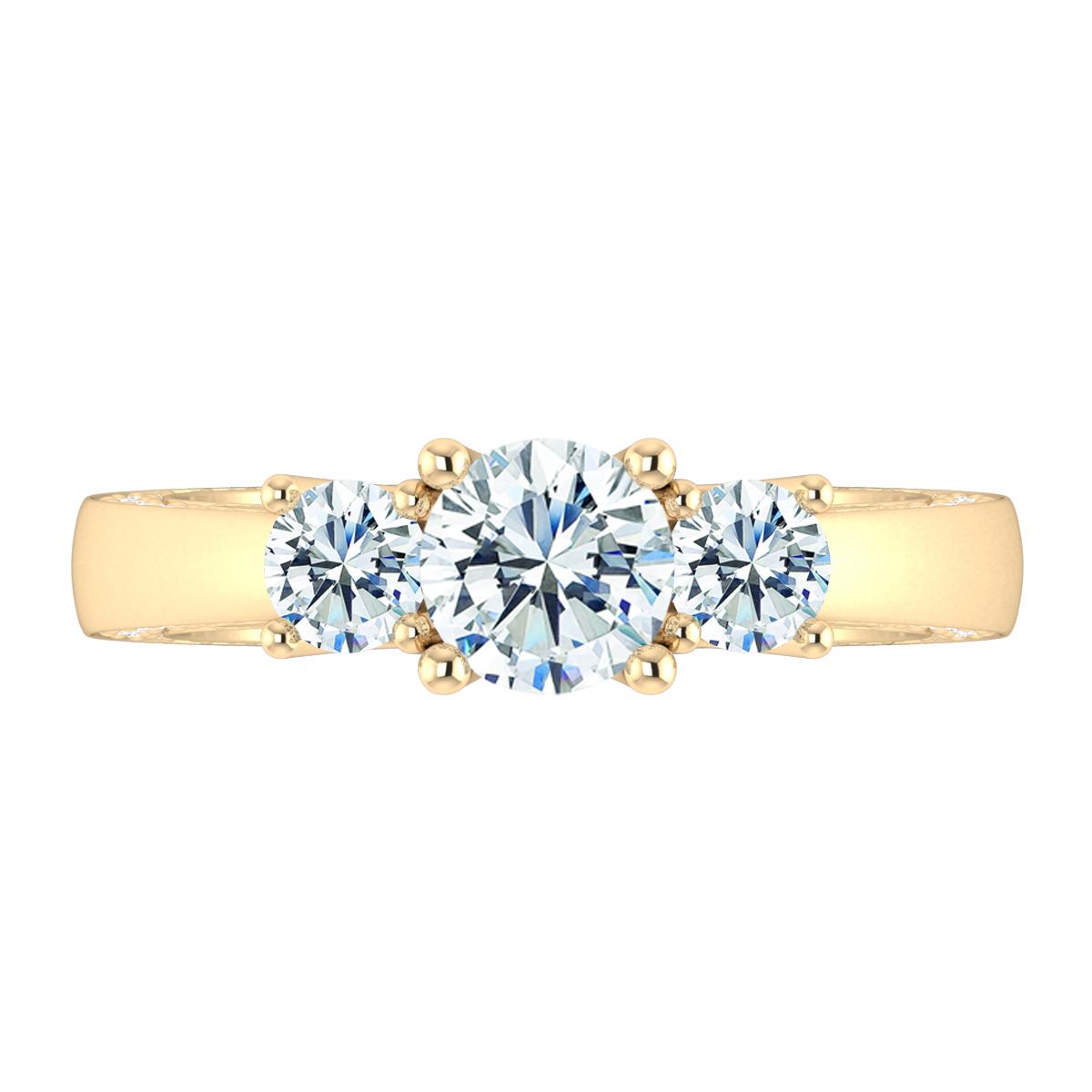Halle in 18k Yellow Gold — view 5