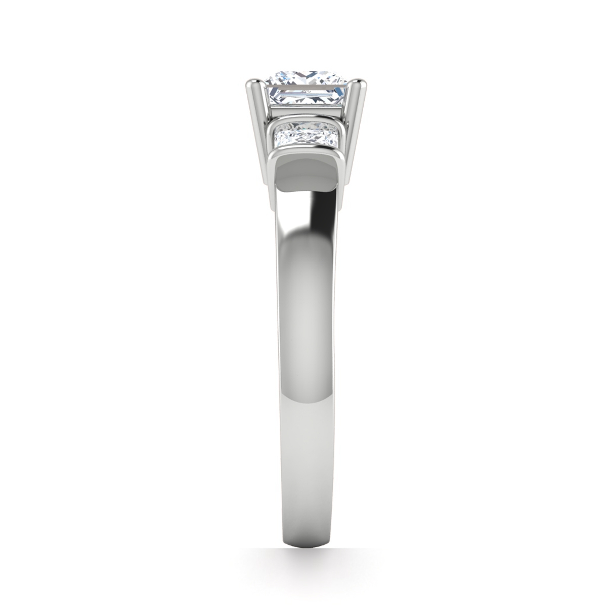 Holly in 18k White Gold — view 4