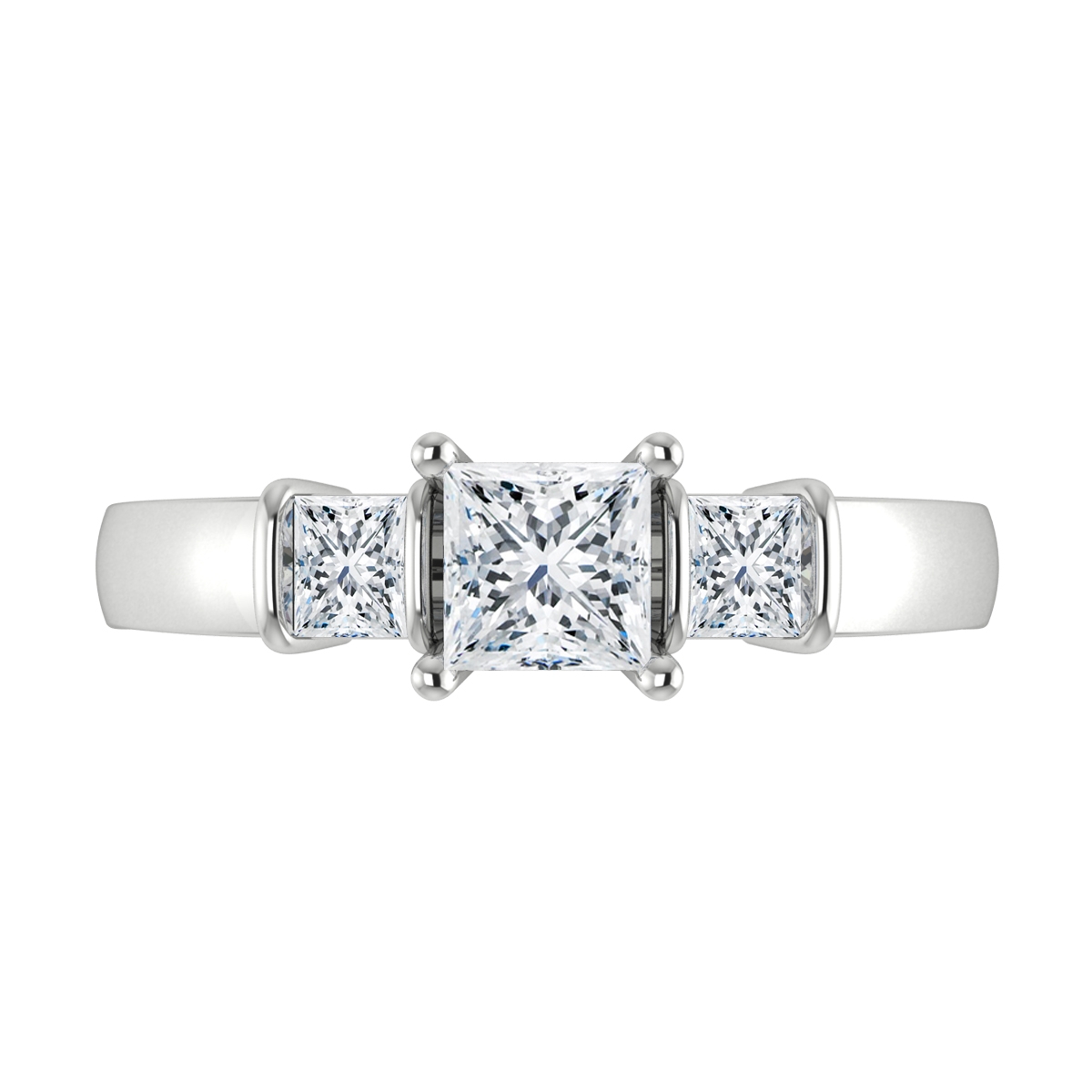 Holly in 18k White Gold — view 5