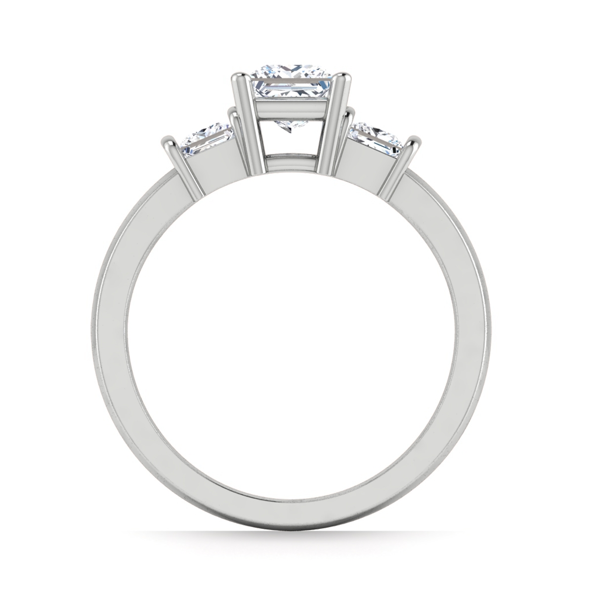 Holly in 18k White Gold — view 2