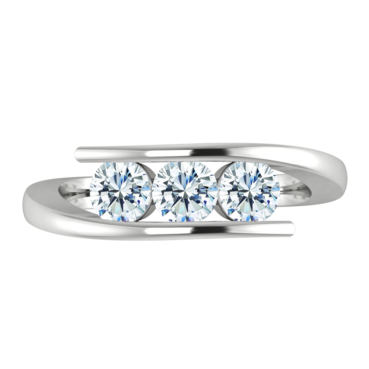 Imogen in 18k White Gold — view 5