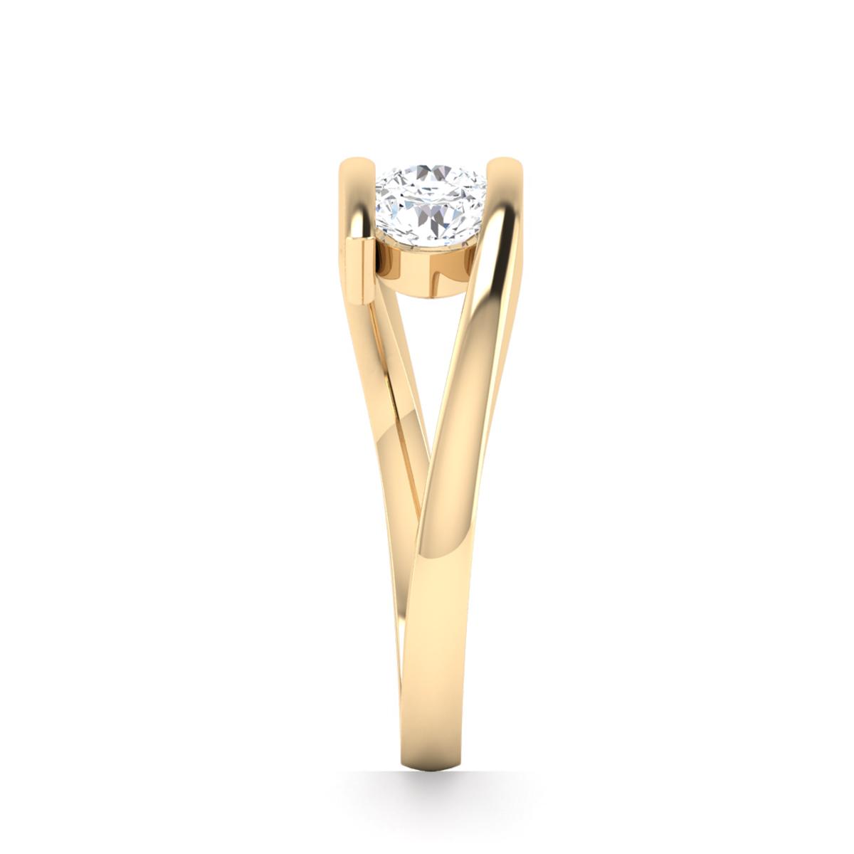 Imogen in 18k Yellow Gold — view 4