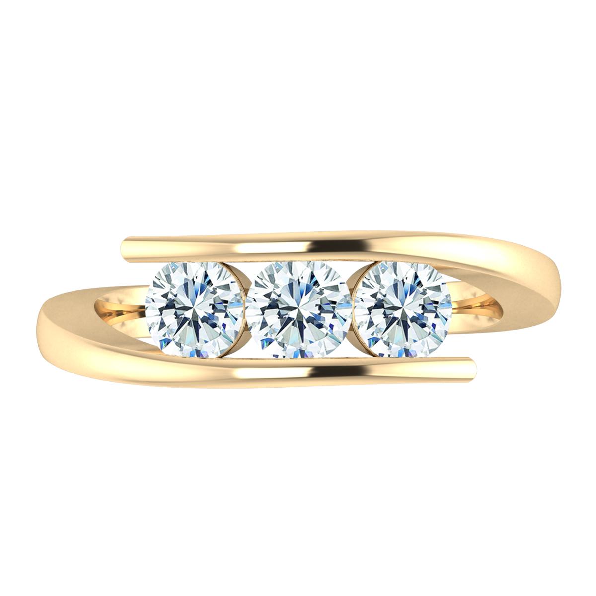 Imogen in 18k Yellow Gold — view 5