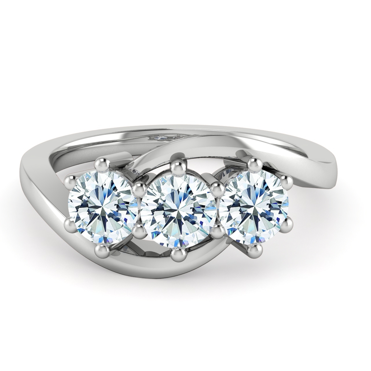 Isobel in 18k White Gold
