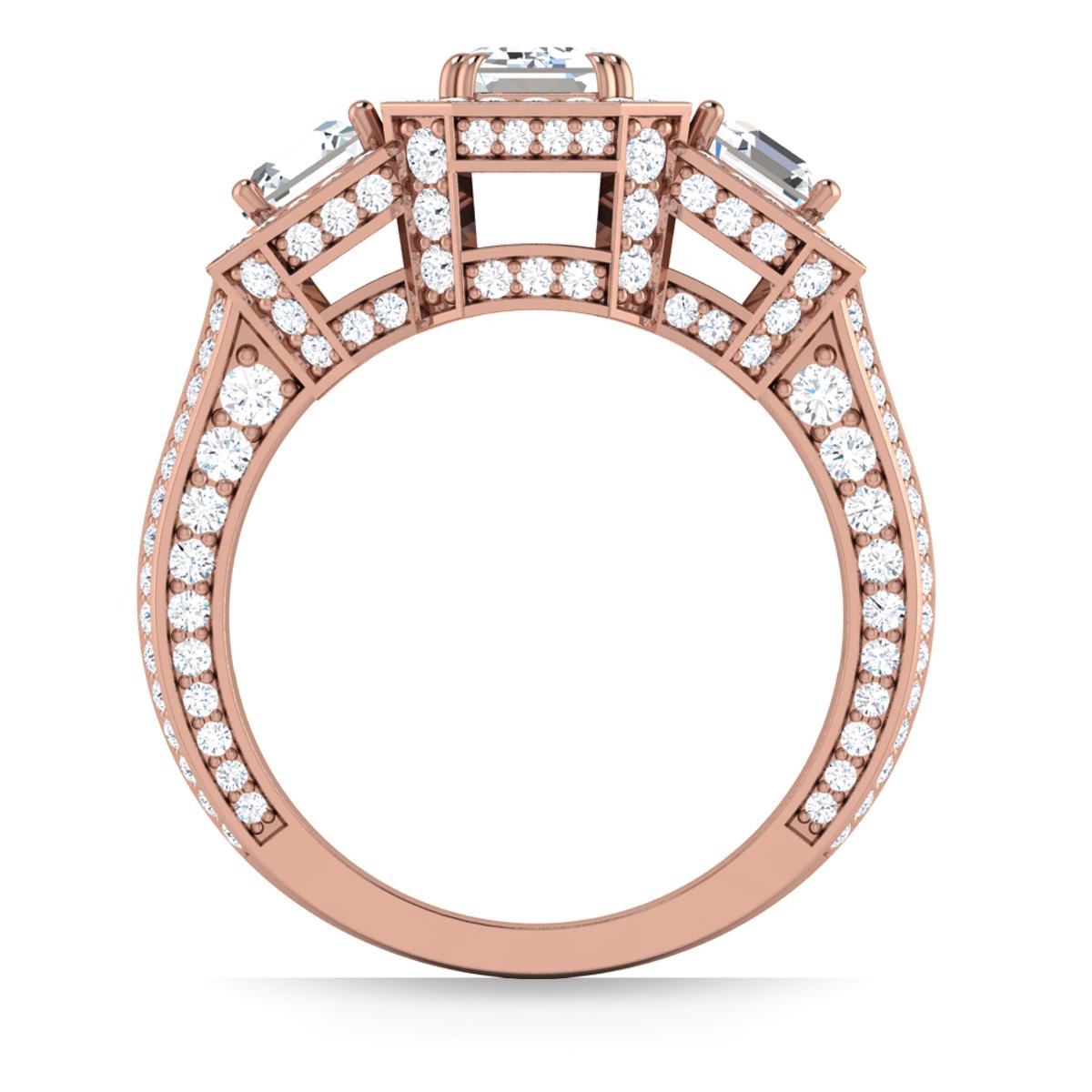 Kalina in 18k Rose Gold — view 2