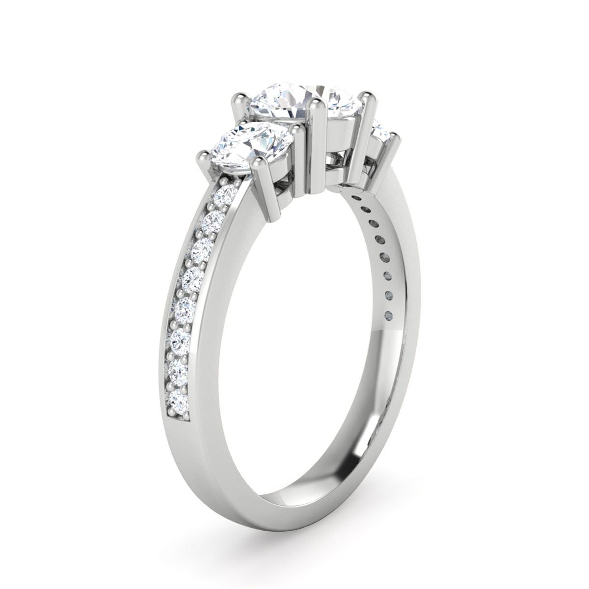 Kayal in 18k White Gold — view 3